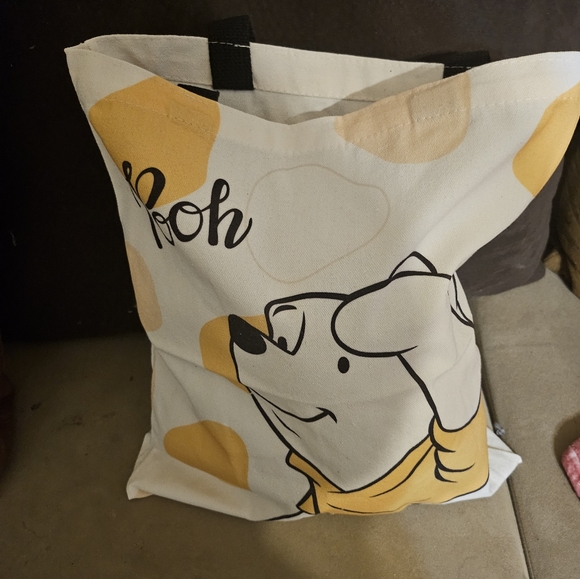 Disney Other - Winnie The Pooh Tote Bag - Cream and Yellow